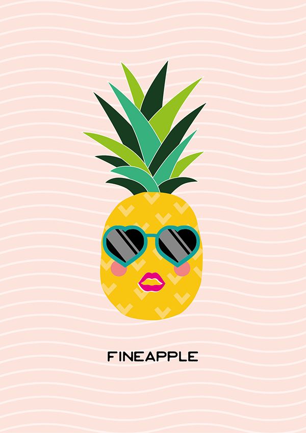 Detail Cute Pineapple Wallpaper For Iphone Nomer 23