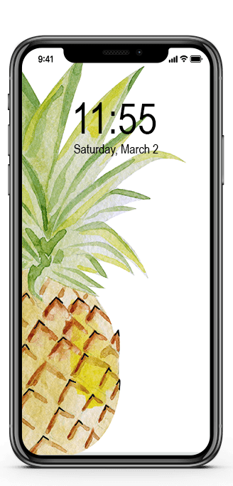 Detail Cute Pineapple Wallpaper For Iphone Nomer 54
