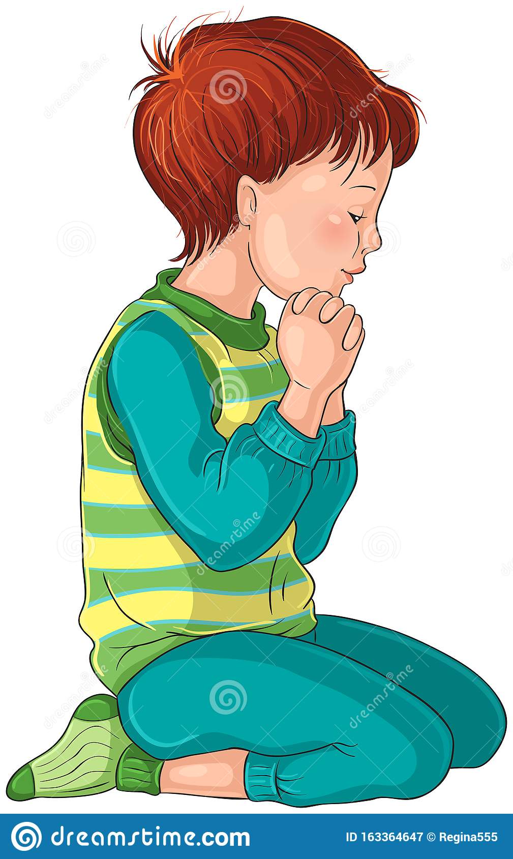 Detail Cute Praying Clipart Nomer 32