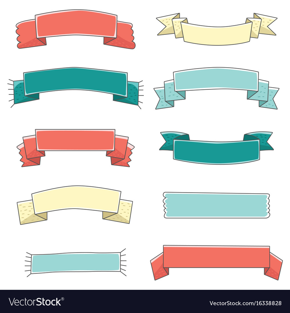 Detail Cute Ribbon Banner Png Nomer 3