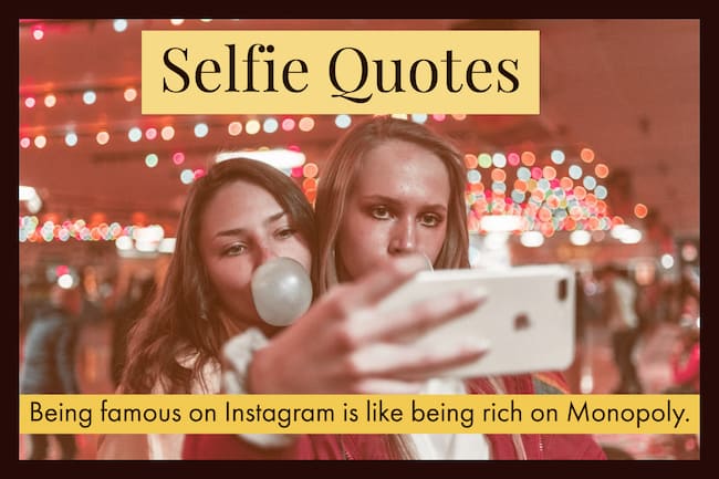 Detail Cute Selfie Quotes For Instagram Nomer 47