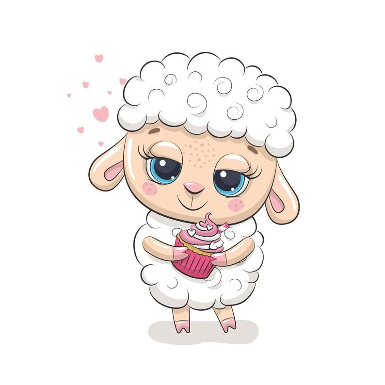 Detail Cute Sheep Png Nomer 15