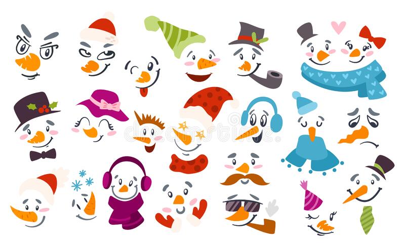 Detail Cute Snowman Face Clipart Nomer 18