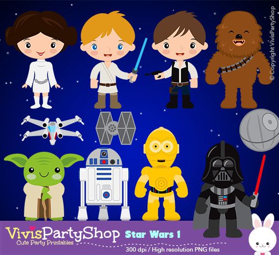 Cute Star Wars Clipart - 53+ Koleksi Gambar