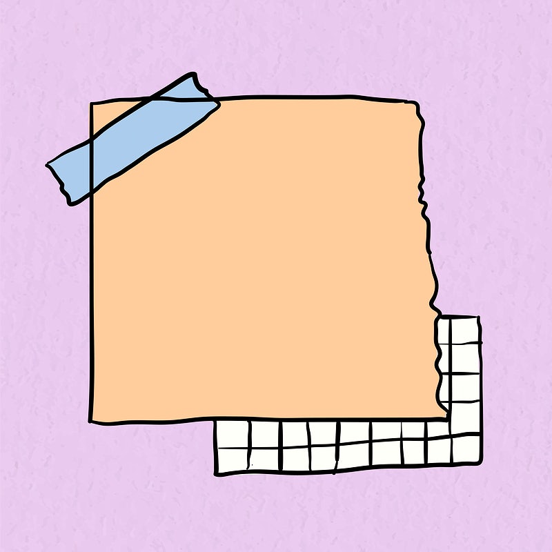 Detail Cute Sticky Note Png Nomer 15