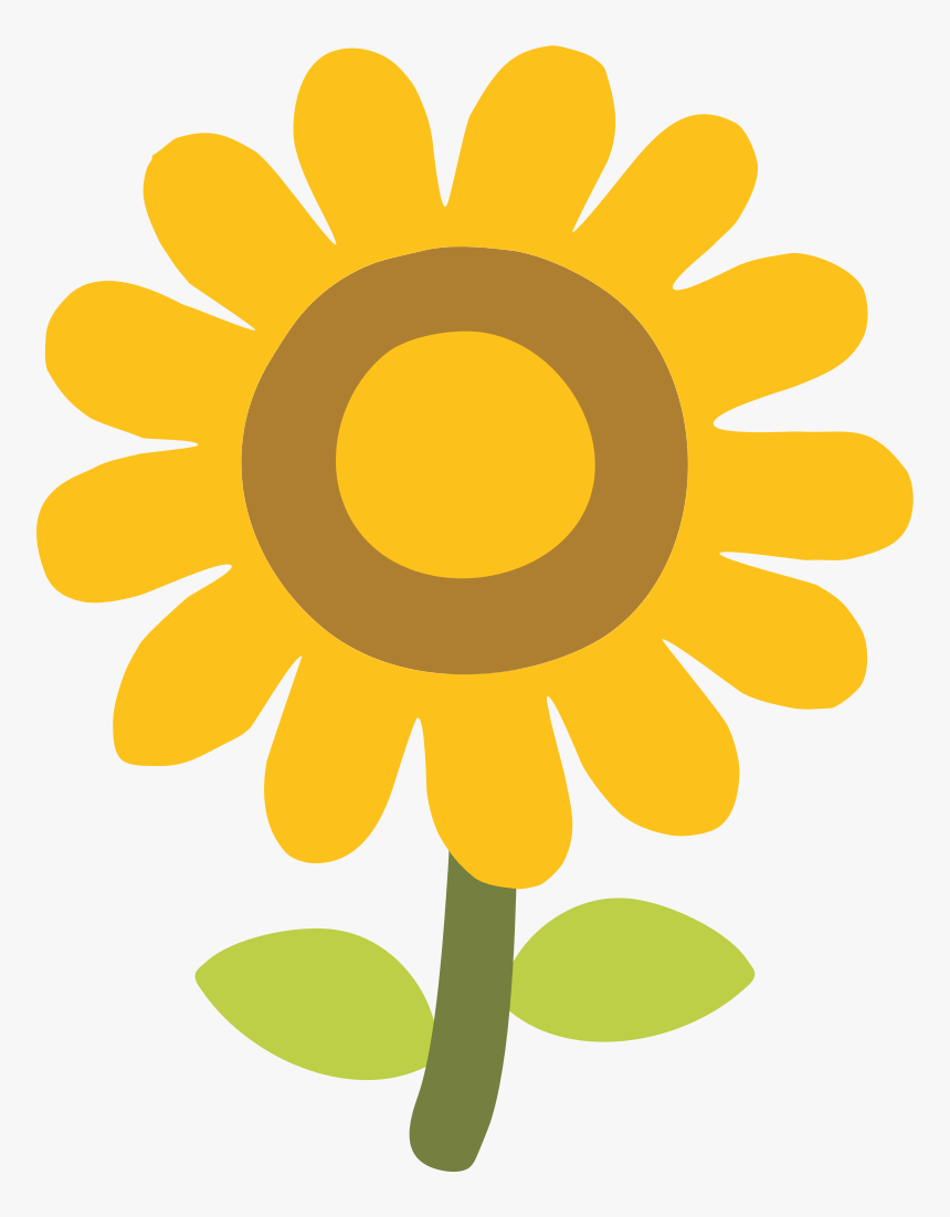 Cute Sunflower Png - KibrisPDR