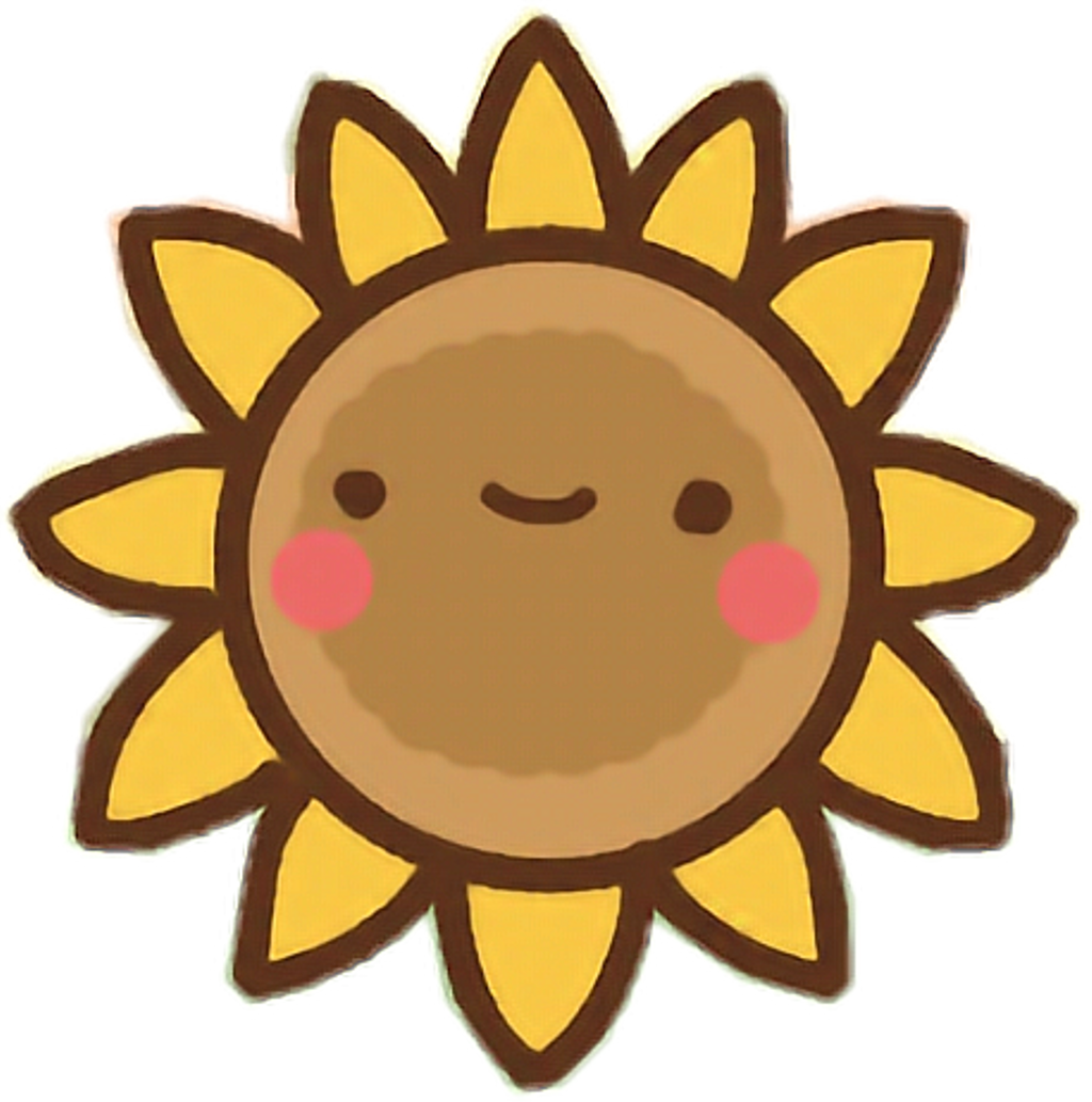 Detail Cute Sunflower Png Nomer 19