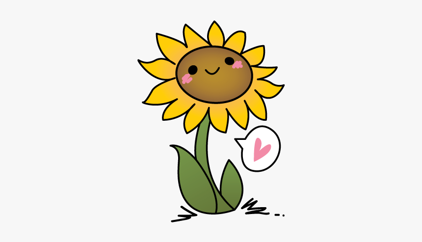 Detail Cute Sunflower Png Nomer 10