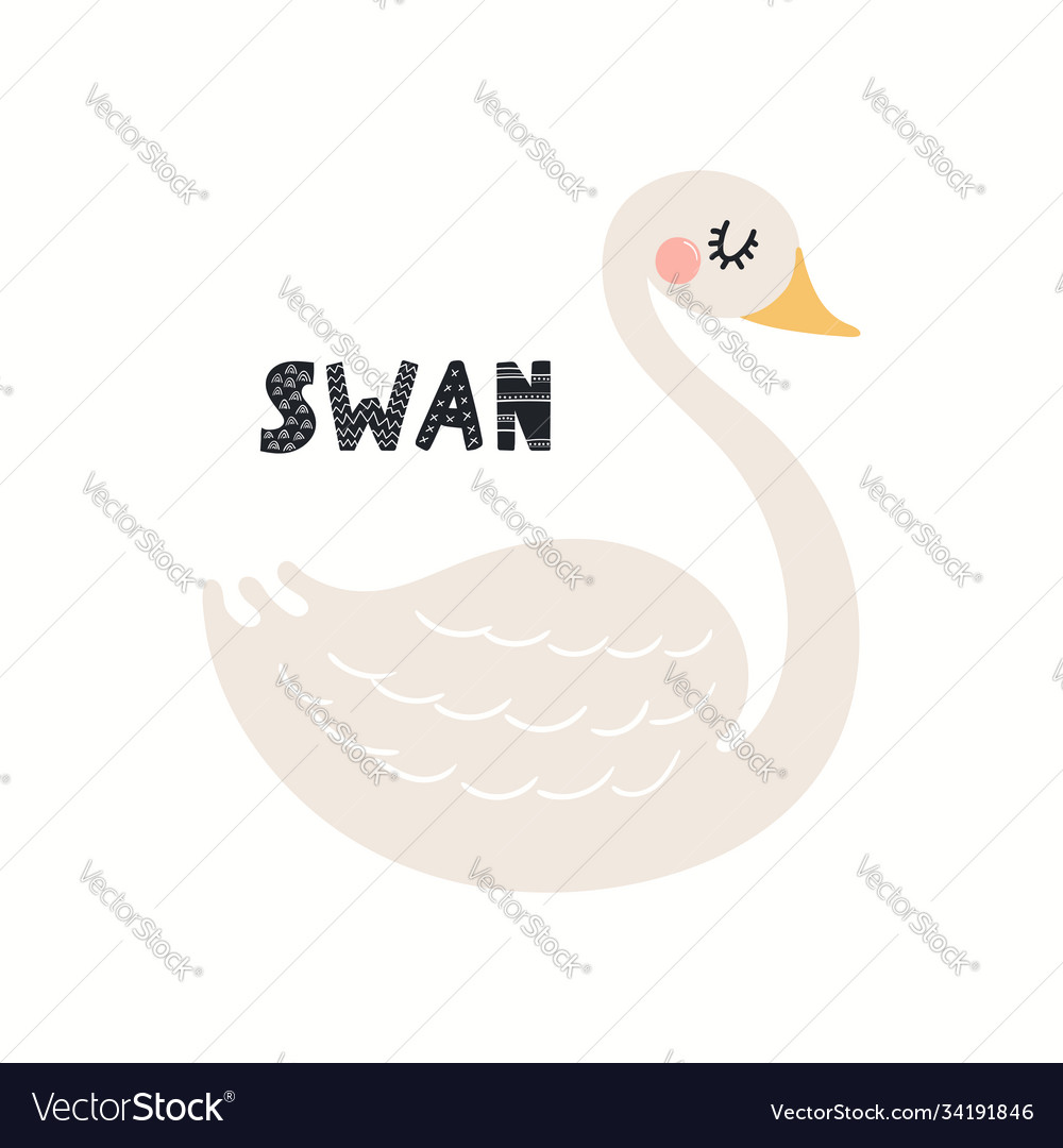 Detail Cute Swan Clipart Nomer 27