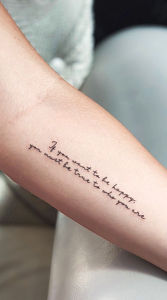 Detail Cute Tattoo Quotes Nomer 21