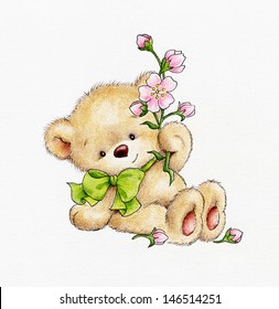 Detail Cute Teddy Bear Pictures Nomer 31