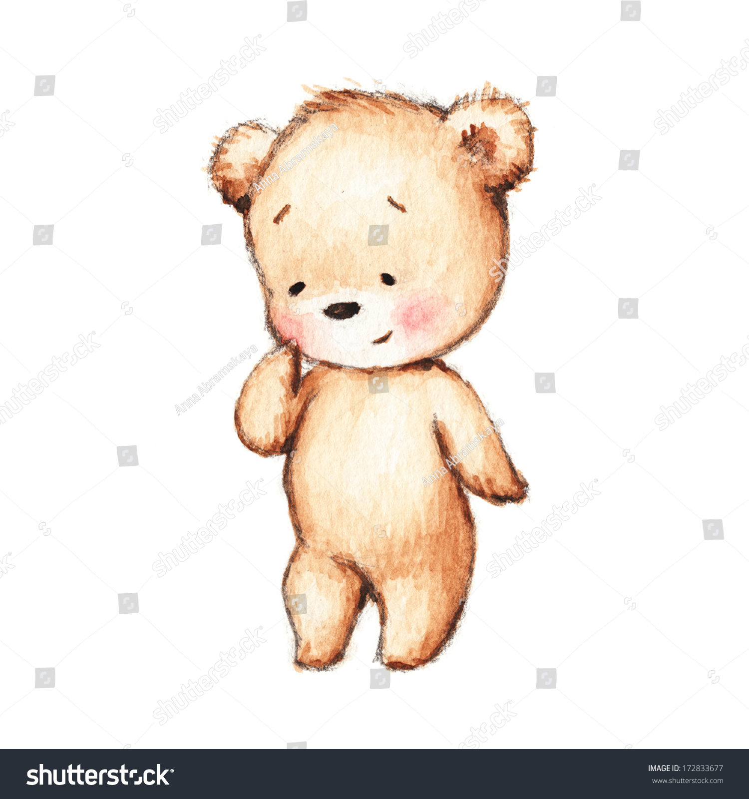 Detail Cute Teddy Bear Sketch Images Nomer 23