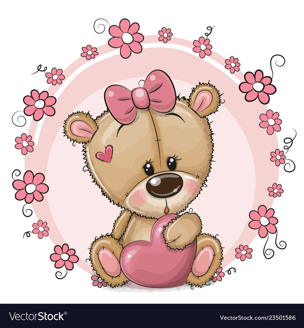 Detail Cute Teddy Bear Sketch Images Nomer 35