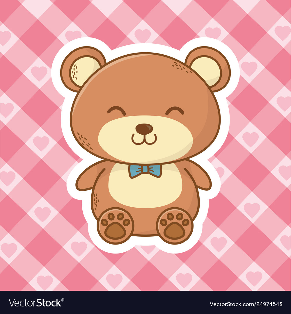 Detail Cute Teddy Bear Sketch Images Nomer 44