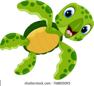 Detail Cute Turtle Clipart Nomer 20