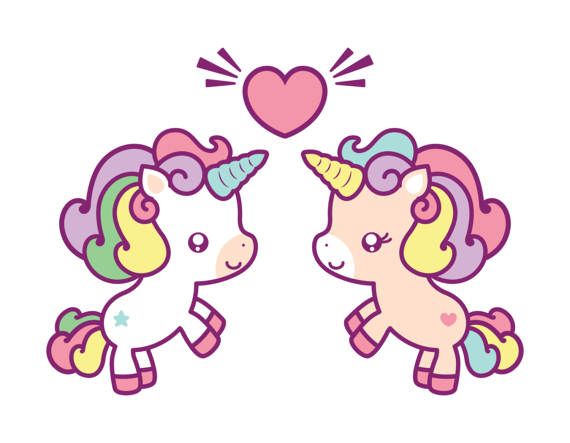 Detail Cute Unicorn Clipart Nomer 11