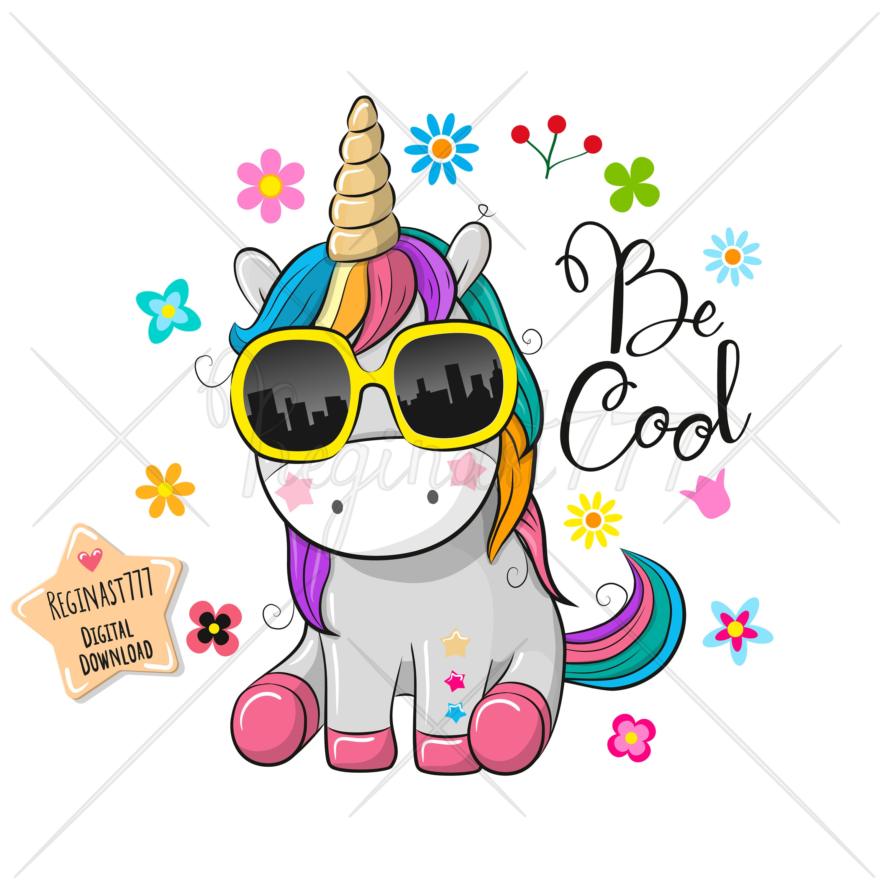 Detail Cute Unicorn Clipart Nomer 57