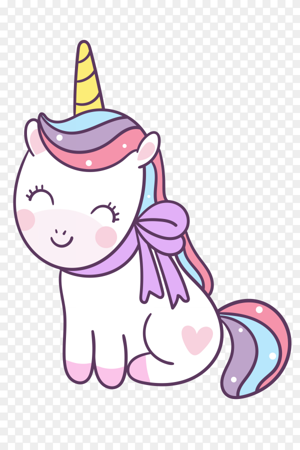 Detail Cute Unicorn Png Nomer 5