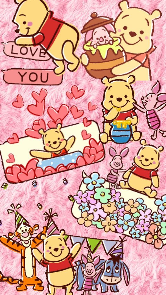 Detail Cute Winnie The Pooh Wallpapers For Iphone Nomer 37