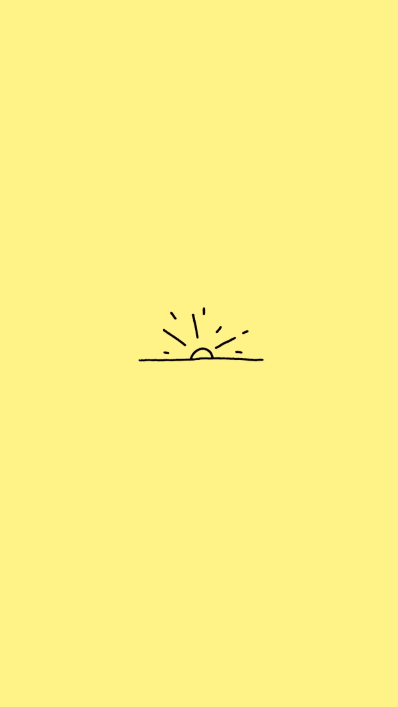 Detail Cute Yellow Background Nomer 12