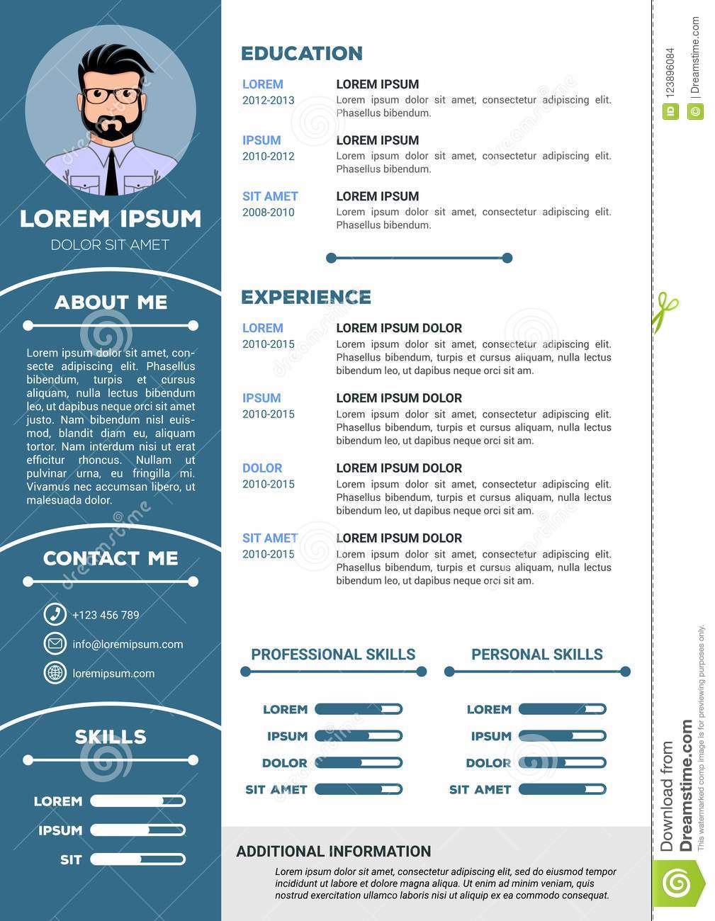 Detail Cv Background Design Nomer 20