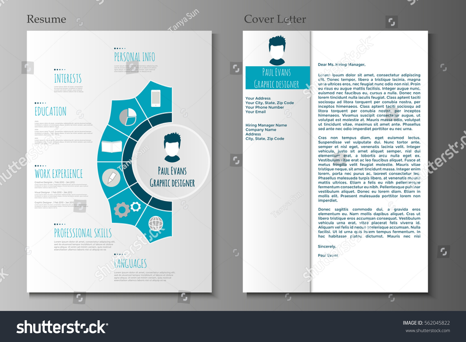 Detail Cv Background Design Nomer 23