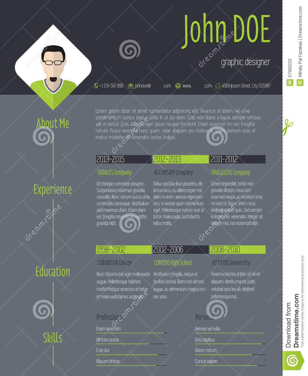 Detail Cv Background Design Nomer 31