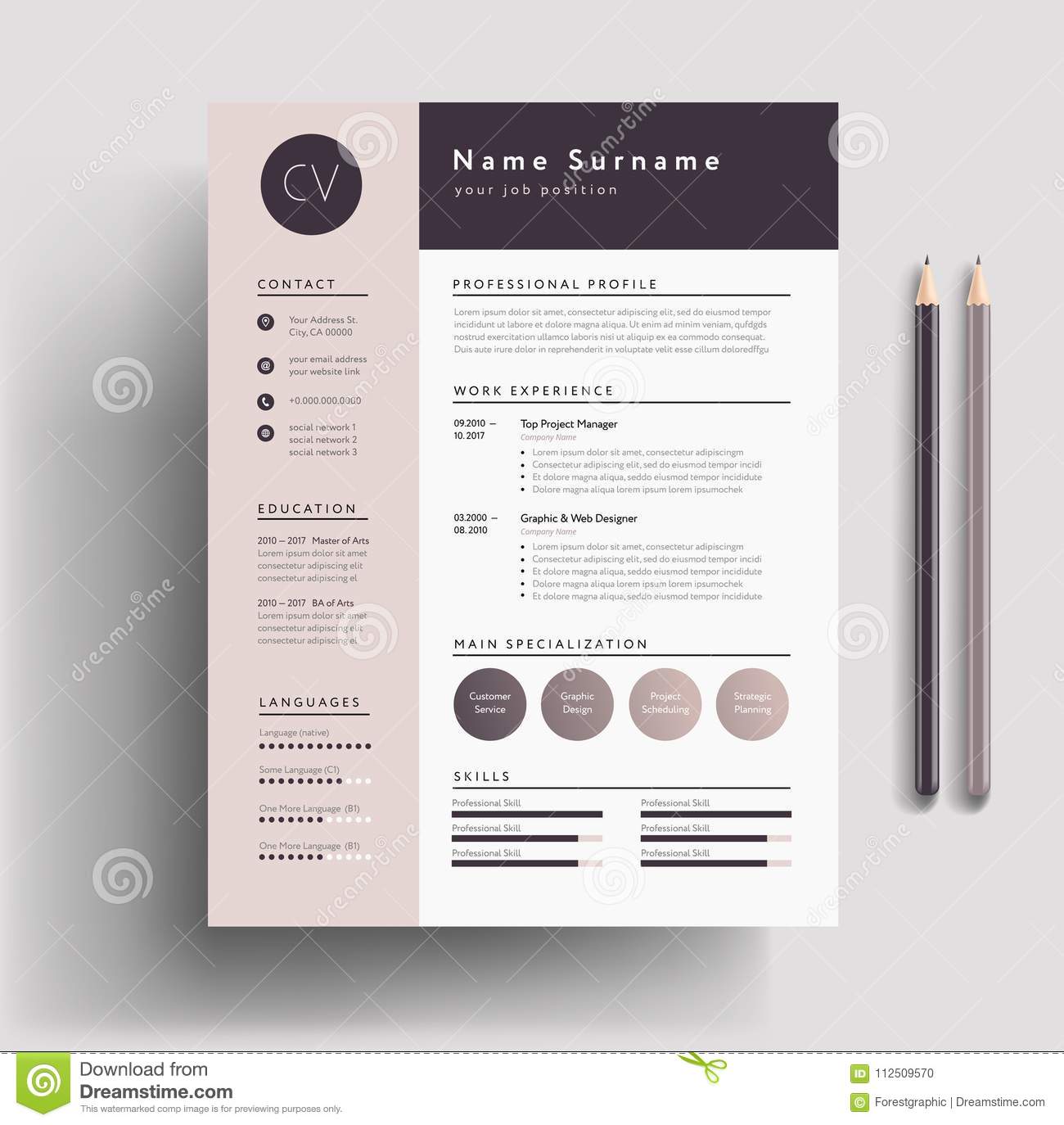 Detail Cv Background Design Download Nomer 13