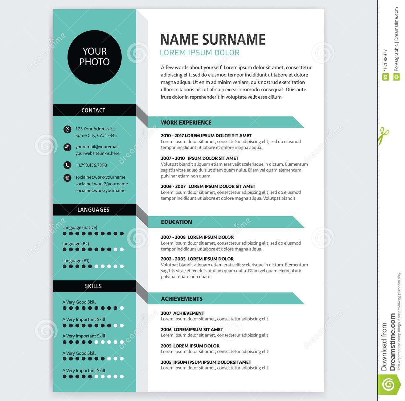Detail Cv Background Image Nomer 26