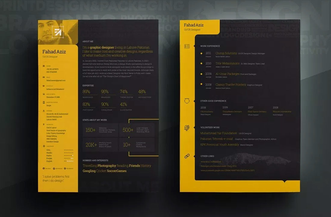 Detail Cv Background Image Nomer 52