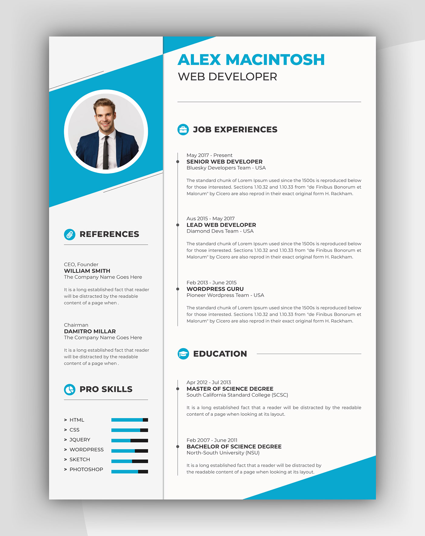 Detail Cv Background Template Nomer 19