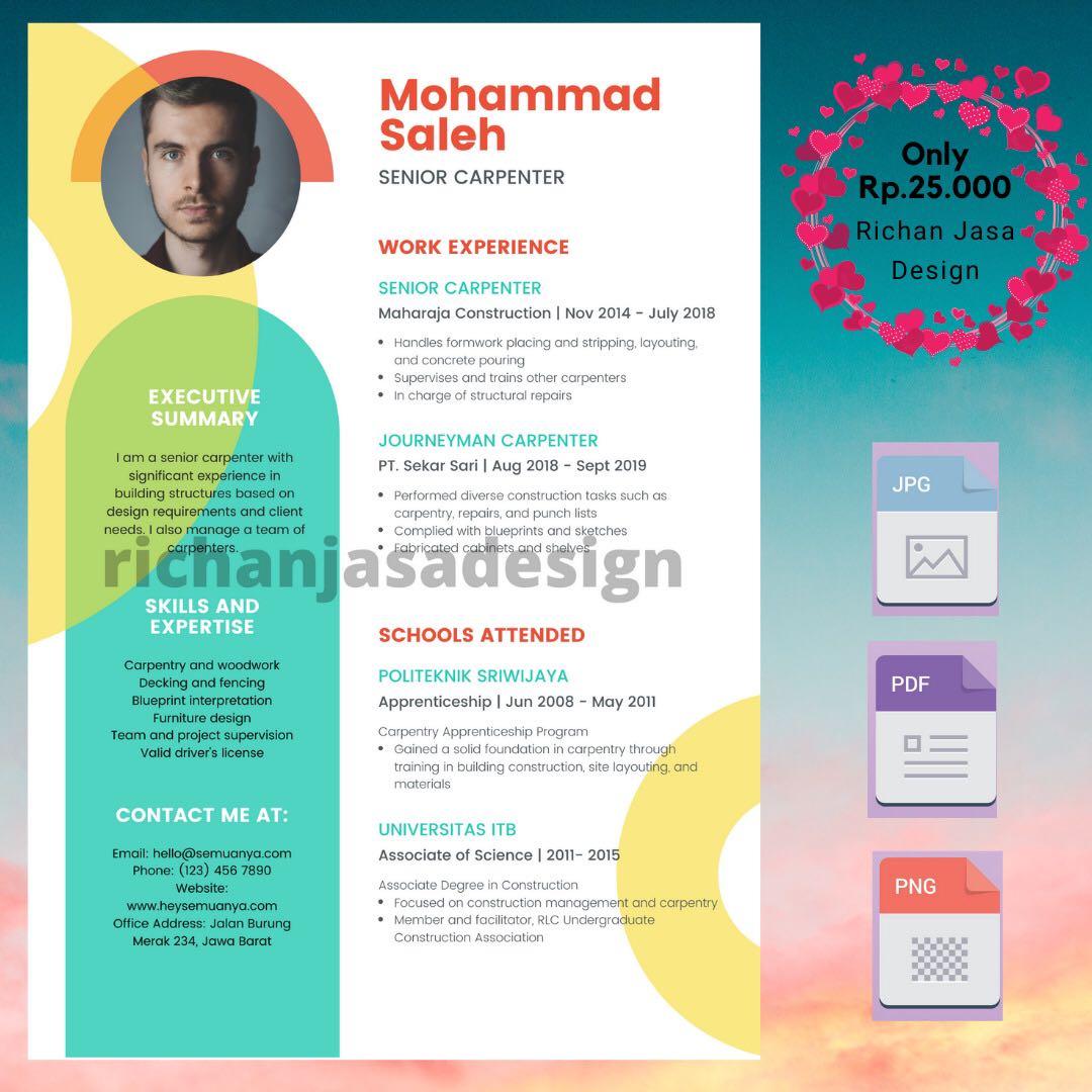 Detail Cv Desain Grafis Nomer 31