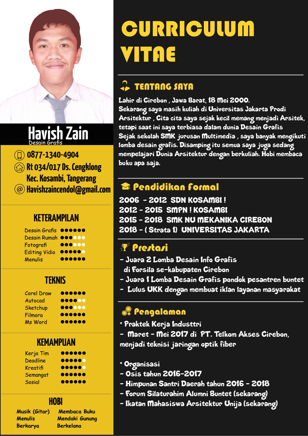 Detail Cv Desain Grafis Nomer 51