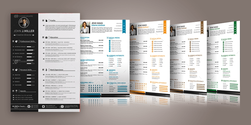 Detail Cv Design Png Nomer 26