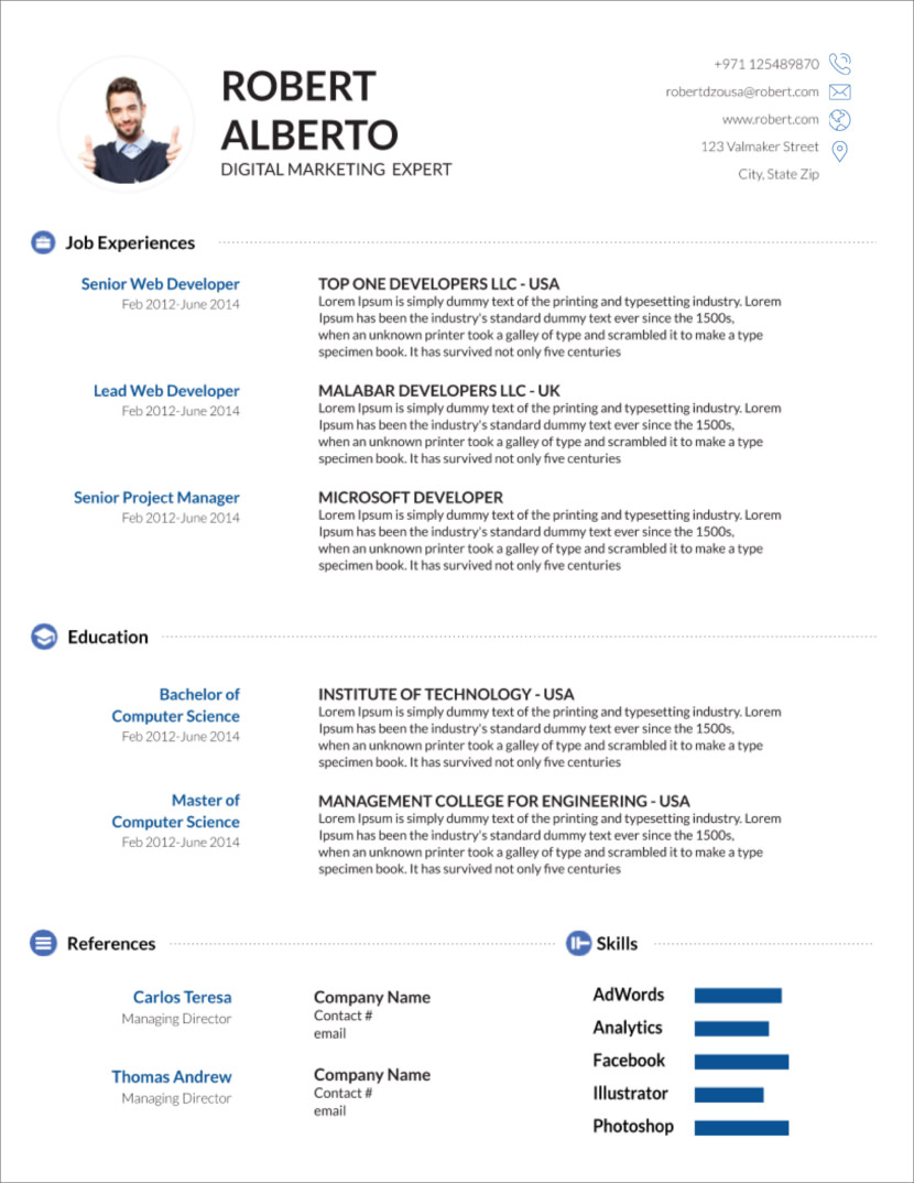 Detail Cv Format In Ms Word 2007 Free Download Nomer 15