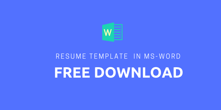 Detail Cv Format In Ms Word 2007 Free Download Nomer 44