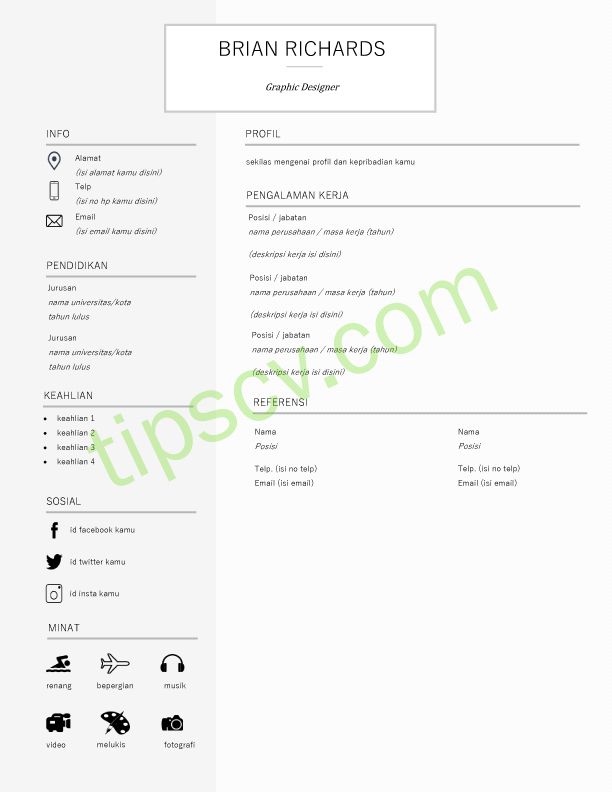 Detail Cv Mentahan Nomer 18