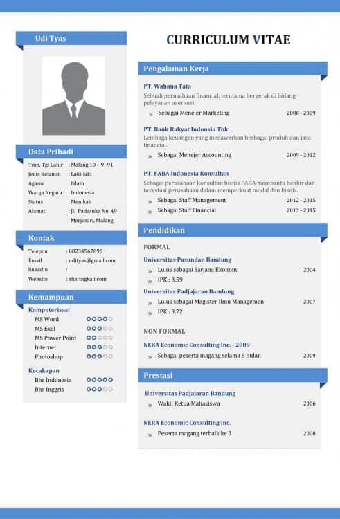 Detail Cv Mentahan Nomer 21