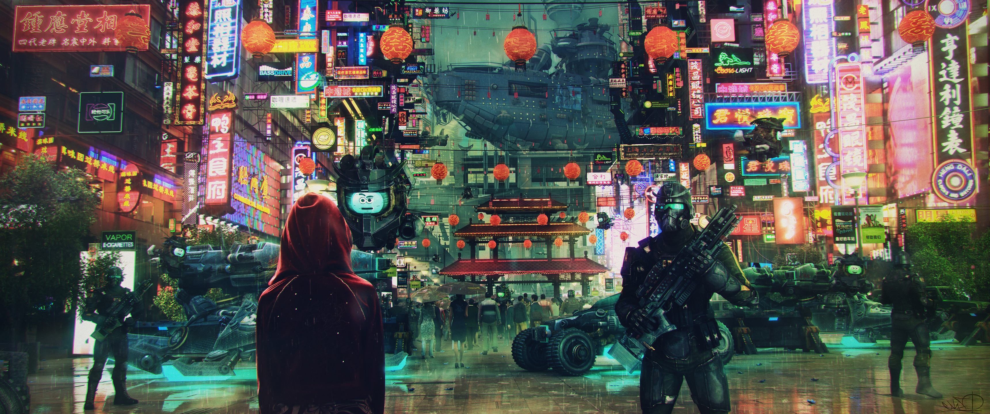 Detail Cyberpunk Background Nomer 46