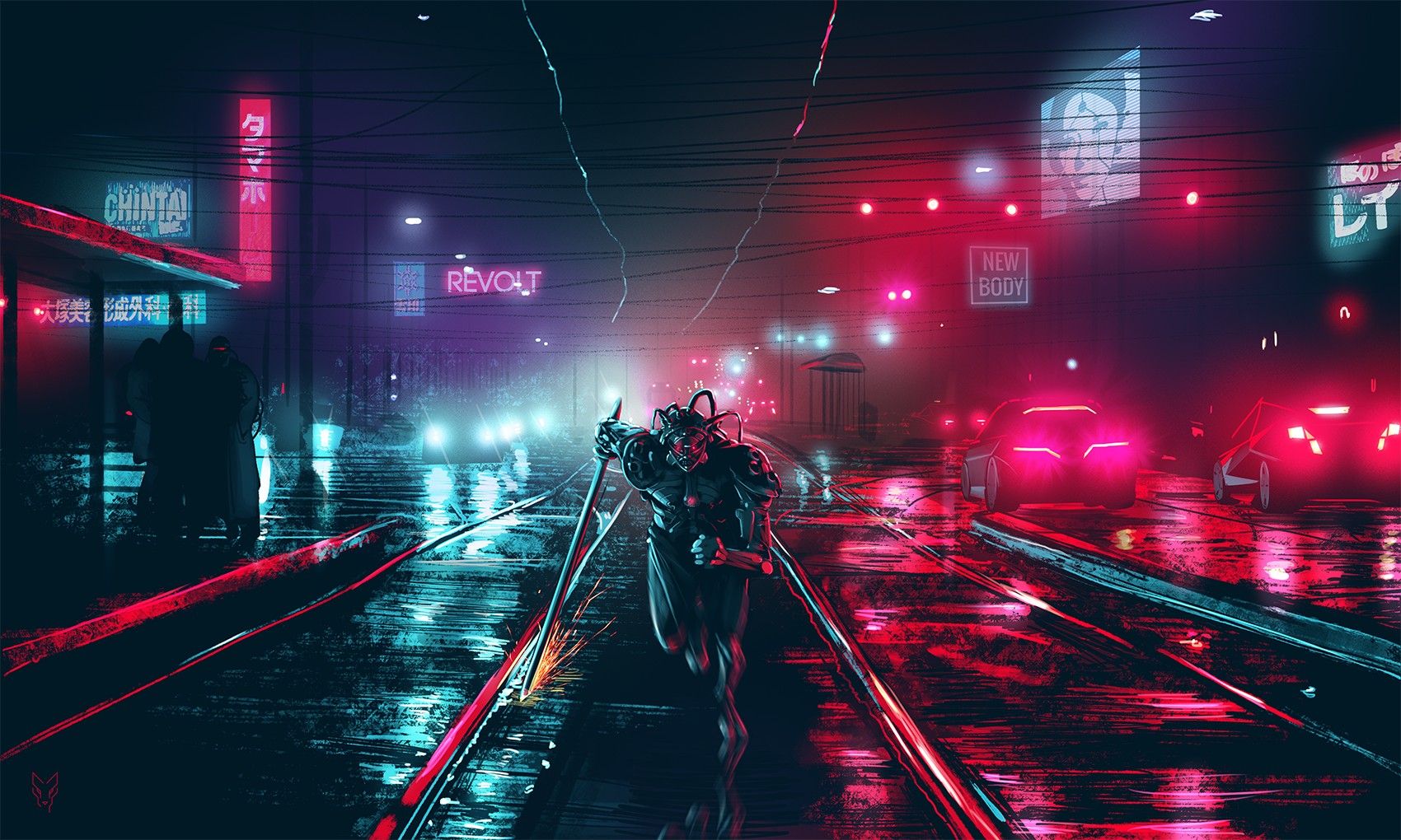 Detail Cyberpunk Background Nomer 7