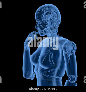 Detail Cyborg Skull X Ray Nomer 32