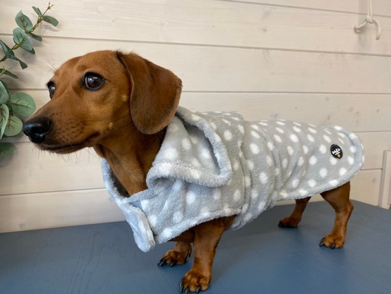 Detail Dachshund Bath Robe Nomer 3