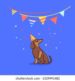 Detail Dachshund Birthday Cards Free Nomer 44