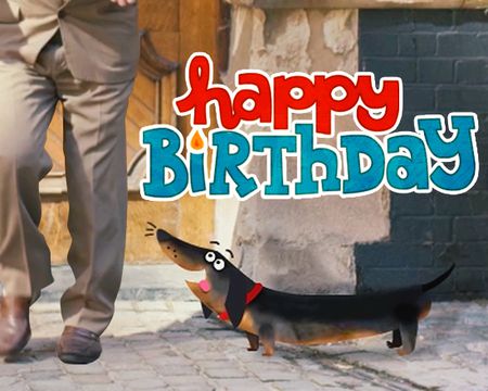 Detail Dachshund Birthday Cards Free Nomer 51