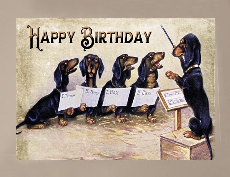 Detail Dachshund Birthday Images Nomer 8