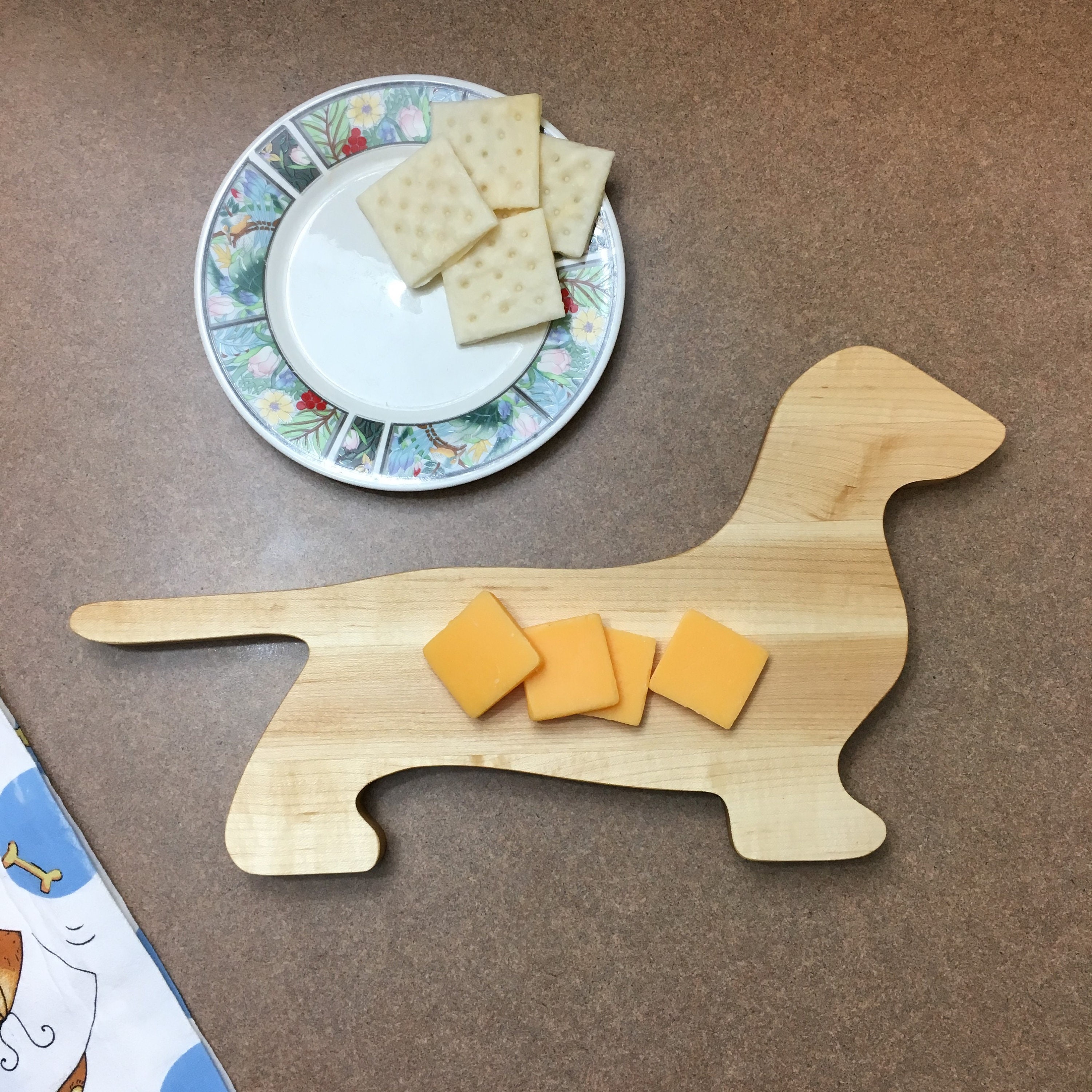 Dachshund Cheese Board - KibrisPDR
