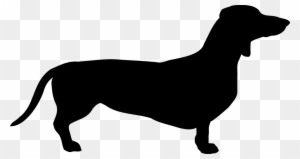 Detail Dachshund Clipart Black And White Nomer 29