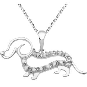 Detail Dachshund Diamond Necklaces Nomer 29