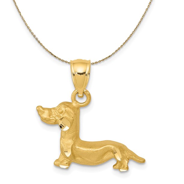 Detail Dachshund Diamond Necklaces Nomer 30