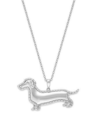 Detail Dachshund Diamond Necklaces Nomer 33